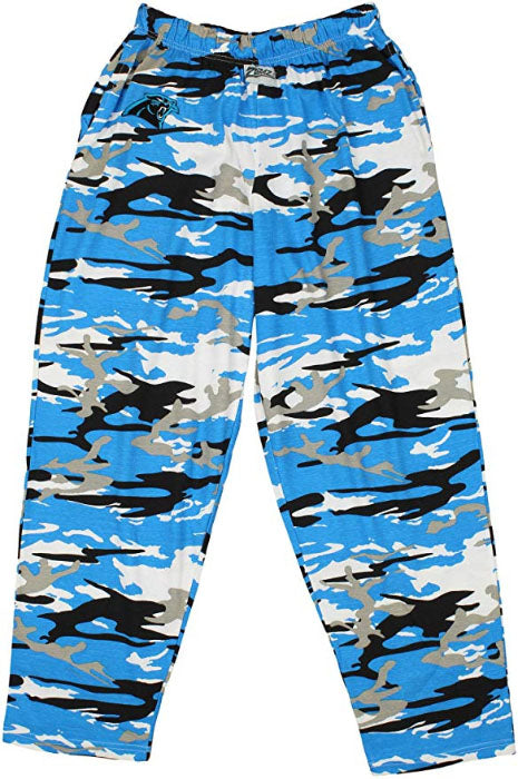 Zubaz NFL Football Men's Carolina Panthers Camo Pants