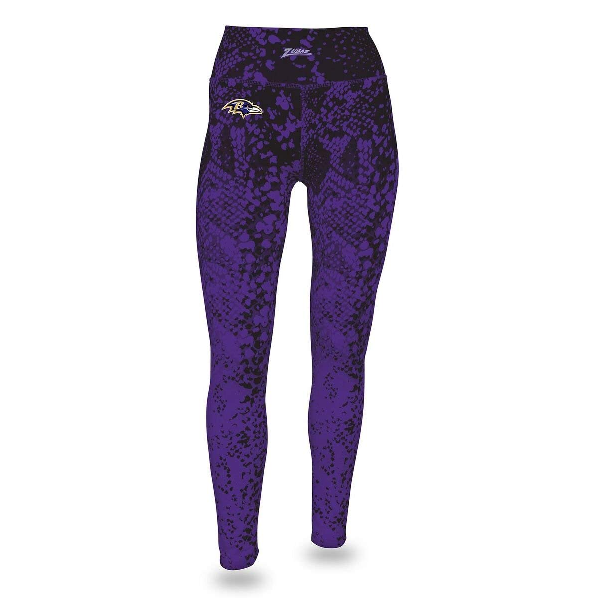 Zubaz NFL Women's Zubaz Baltimore Ravens Logo Leggings