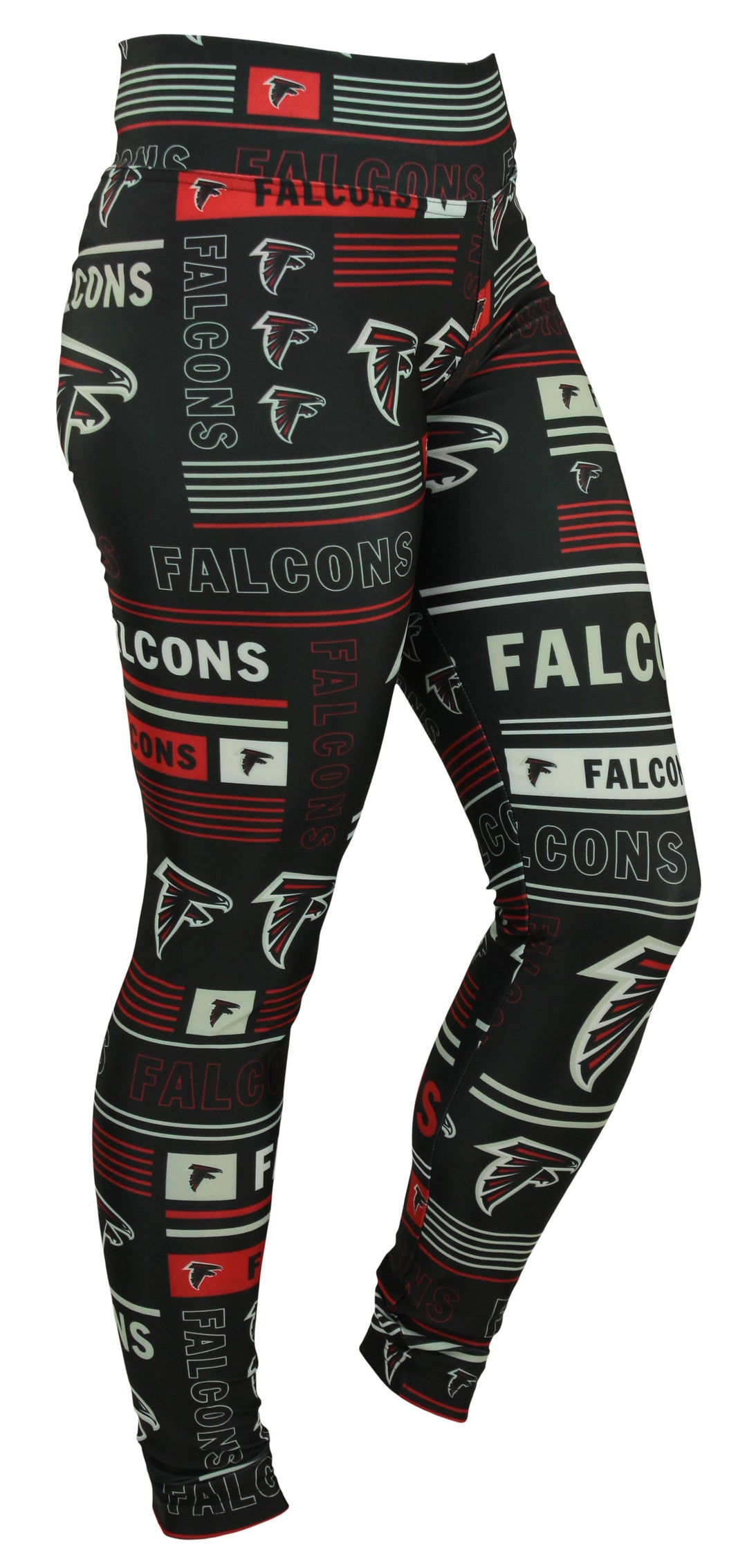 Zubaz NFL Atlanta Falcons Women's Team Column Leggings