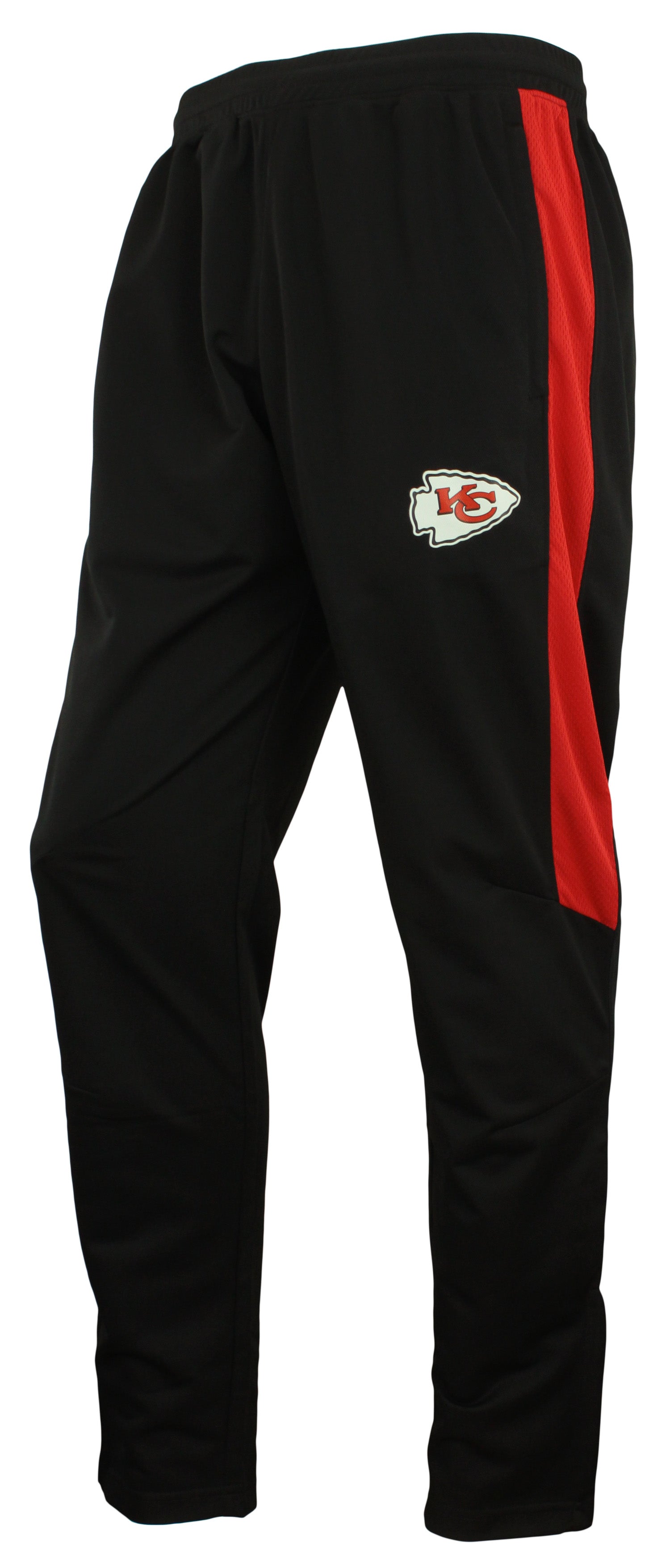 Zubaz NFL Football Men's Kansas City Chiefs Athletic Track Pant