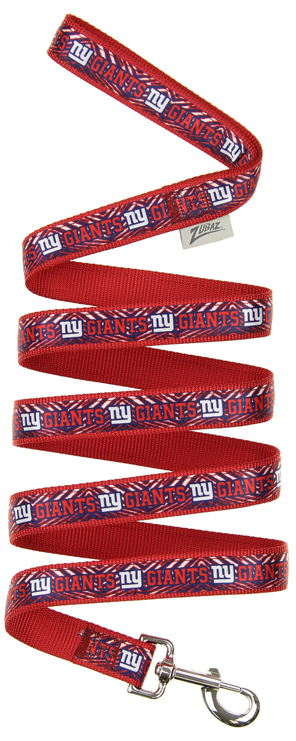 Zubaz X Pets First NFL New York Giants Team Logo Leash For Dogs