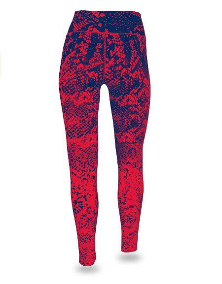 Zubaz NFL Women's Zubaz New England Patriots Logo Gradient Leggings