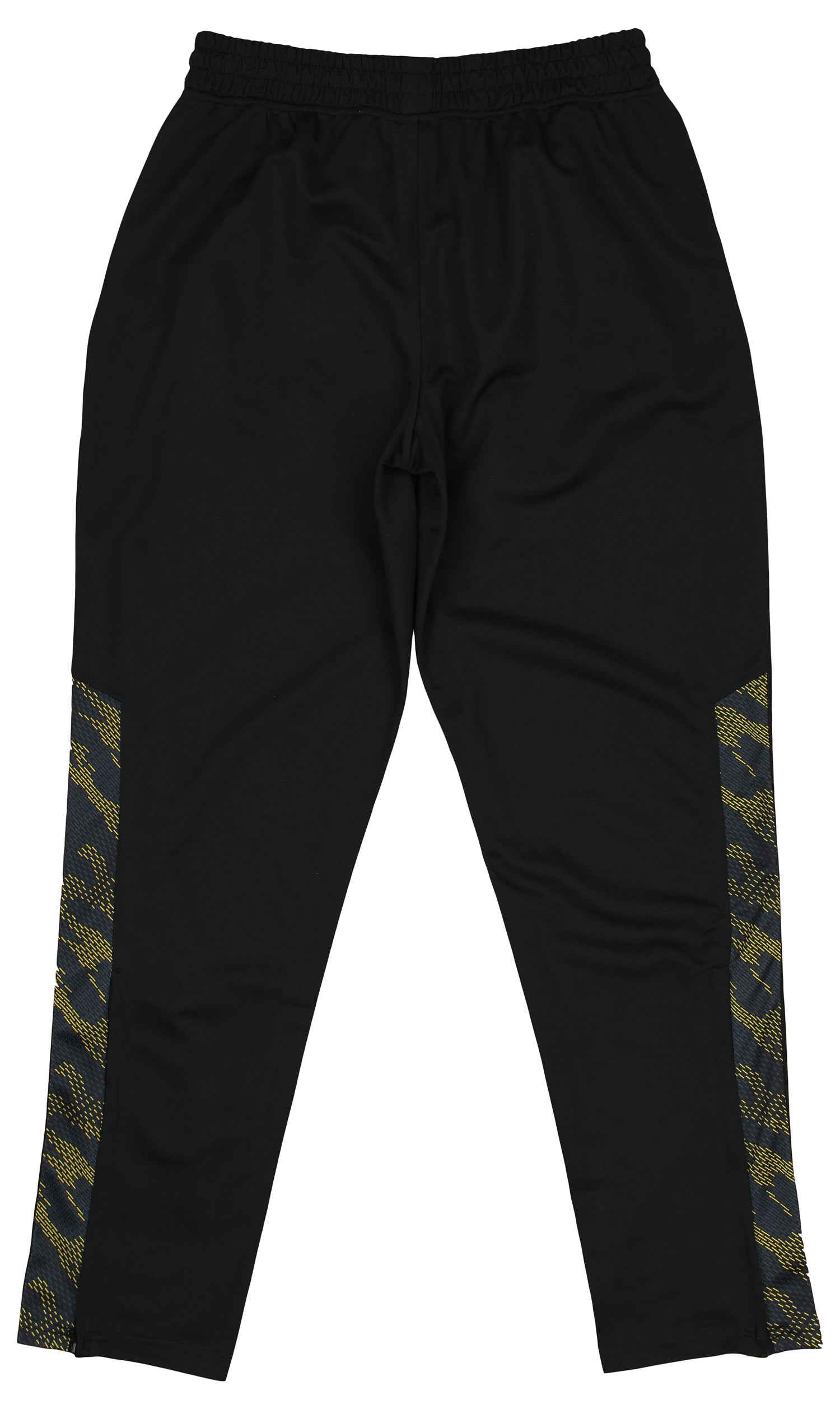 Zubaz NFL Men's Pittsburgh Steelers Viper Accent Elevated Jacquard Track Pants