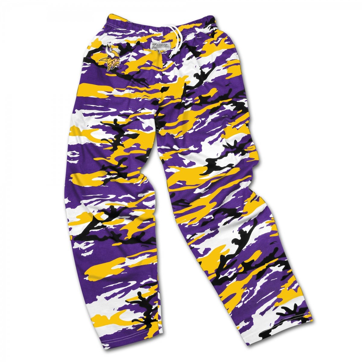 Zubaz NFL Men's Minnesota Vikings Camo Casual Active Pants