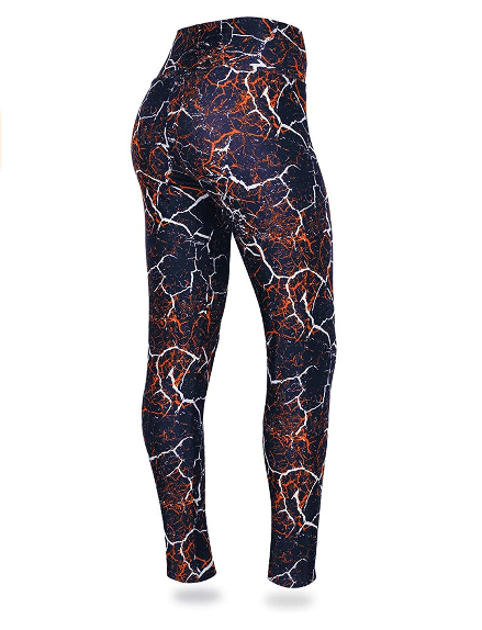 Zubaz NFL Women's Chicago Bears Team Marble Leggings