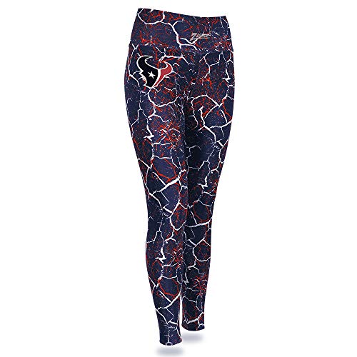 Zubaz NFL Women's Houston Texans Marble Leggings