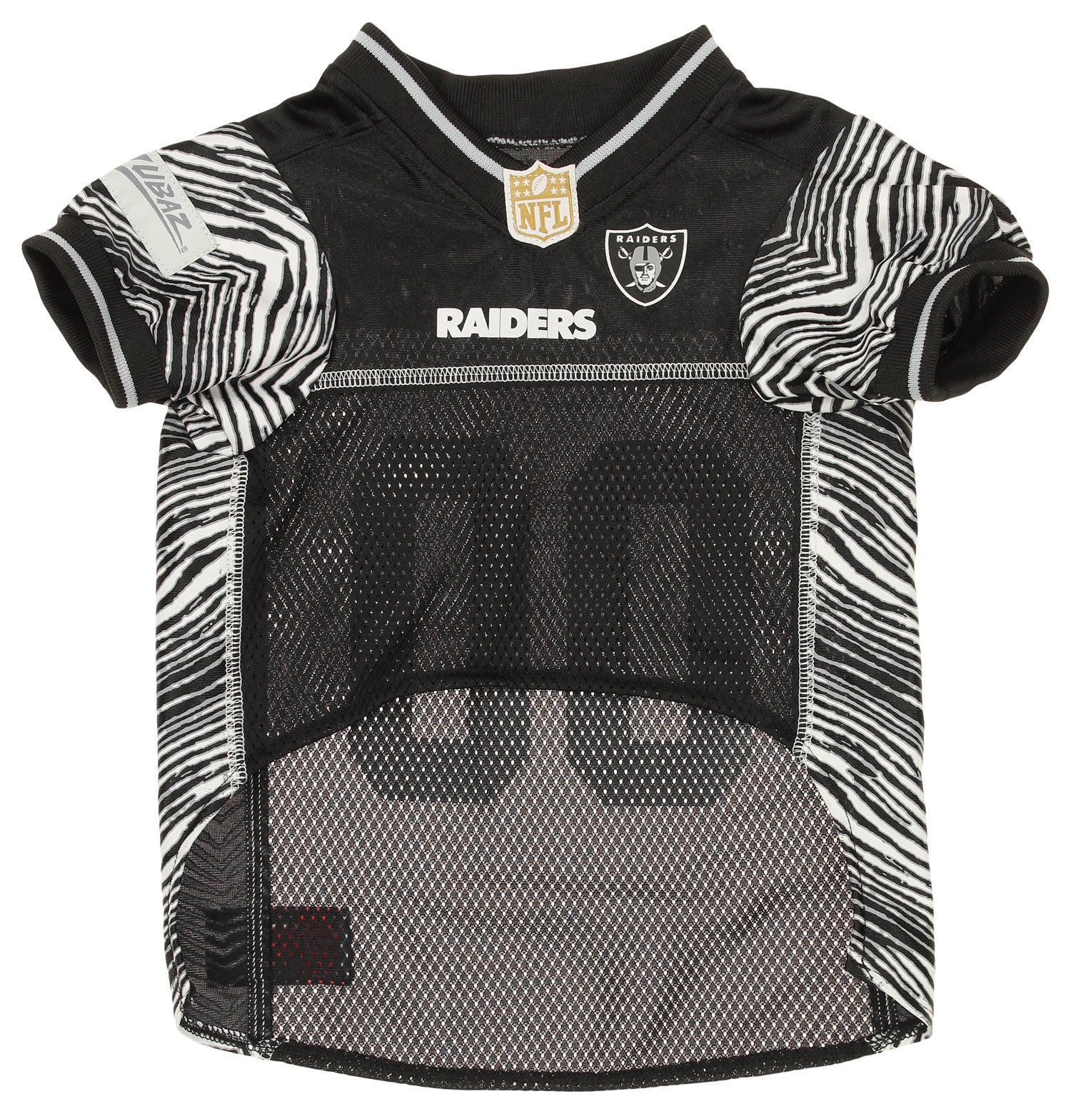 Zubaz X Pets First NFL Las Vegas Raiders Team Pet Jersey For Dogs