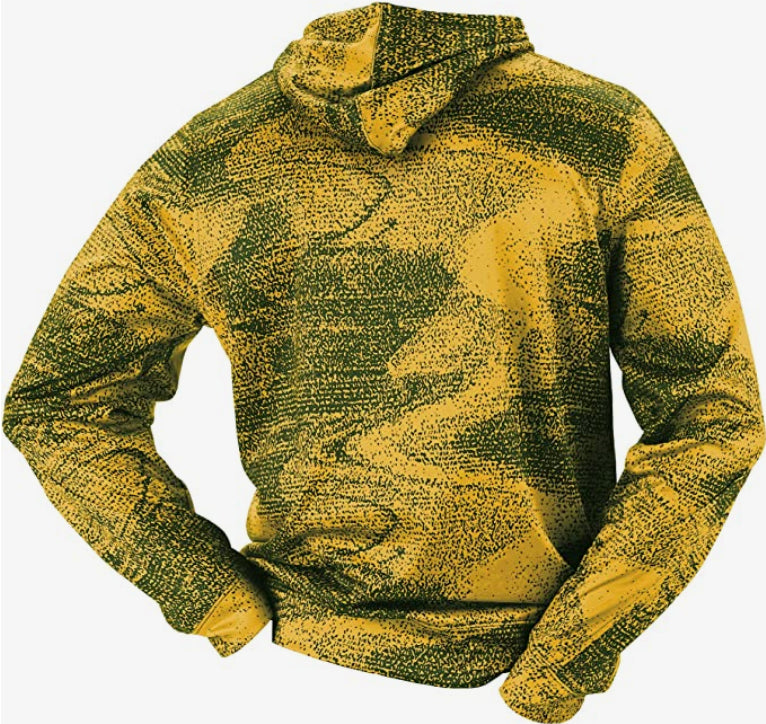 Zubaz Green Bay Packers NFL Men's Static Hoodie