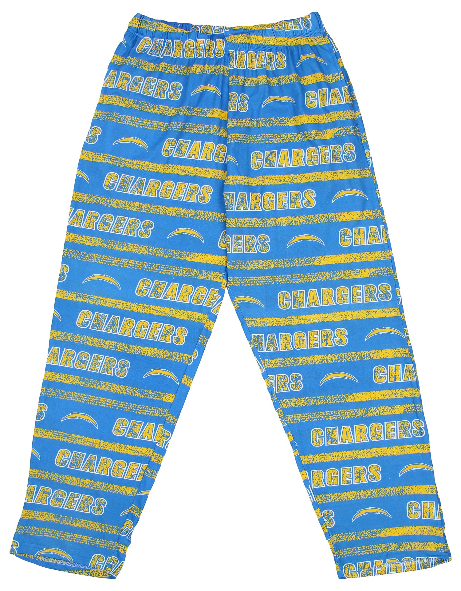 Zubaz NFL Men's Los Angeles Chargers Static Lines Comfy Pants