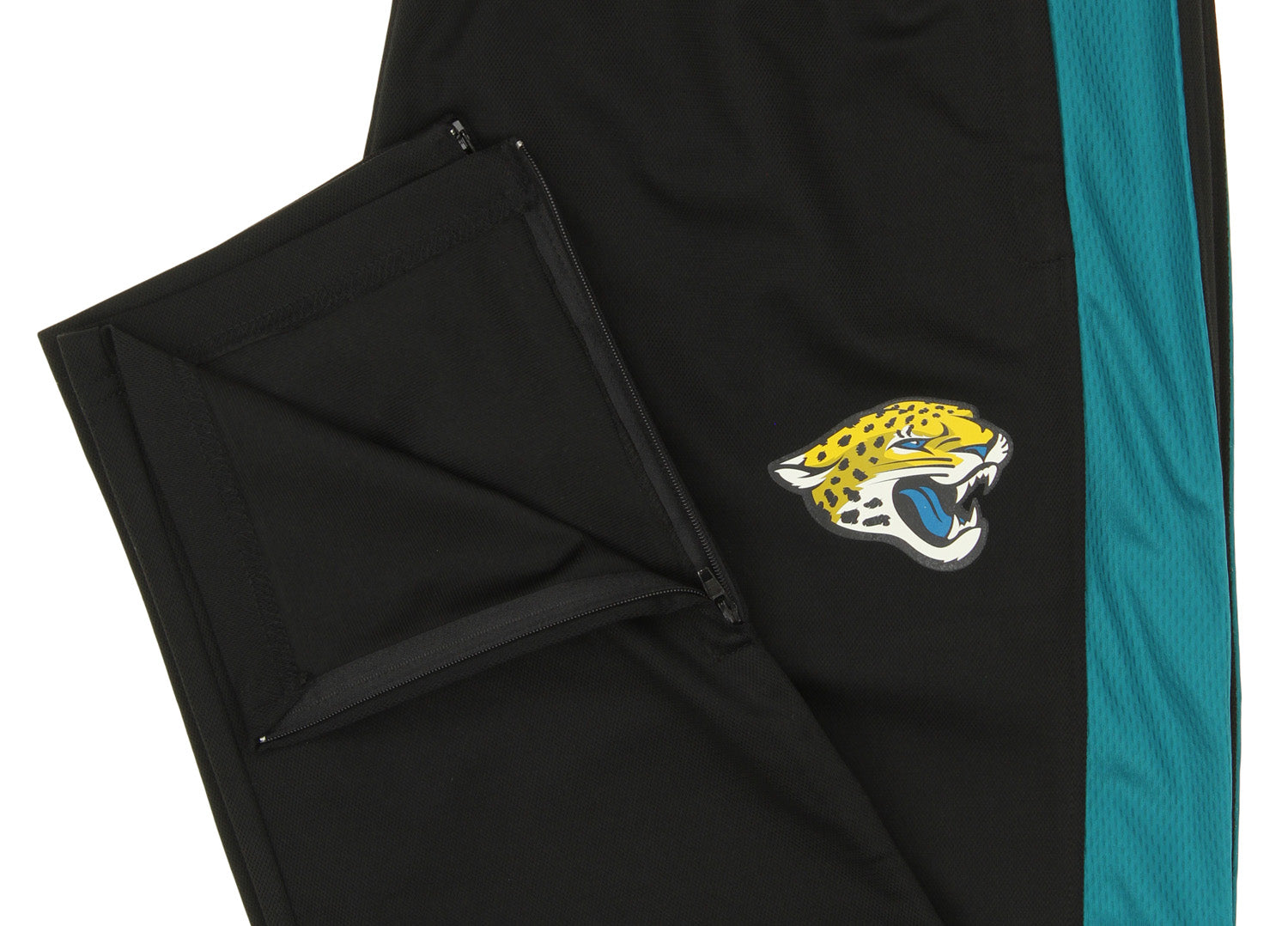 Zubaz NFL Football Men's Jacksonville Jaguars Athletic Track Pant