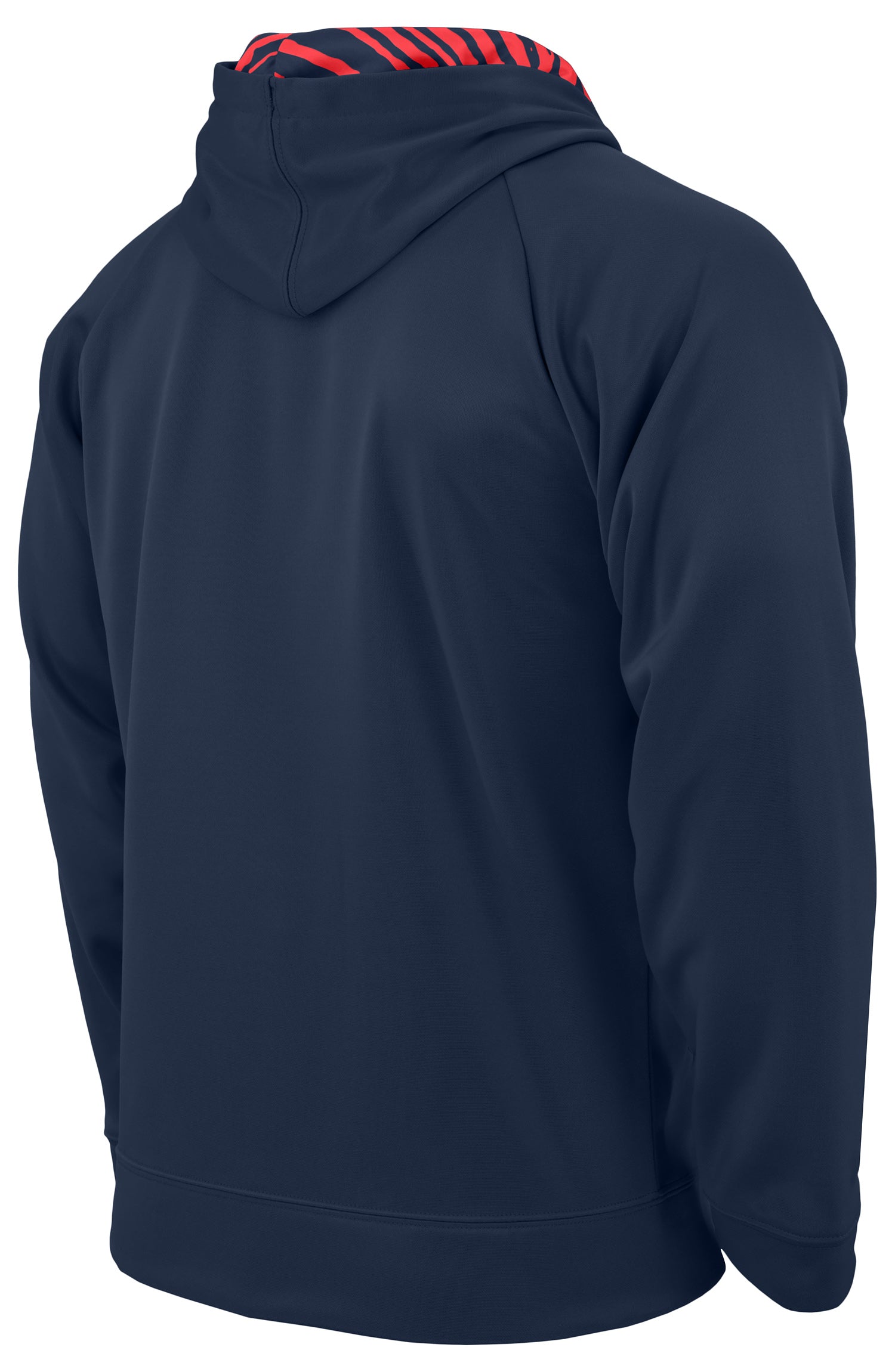 Zubaz NFL Men's Team Name and Logo Full Zip Hoodie Houston Texans