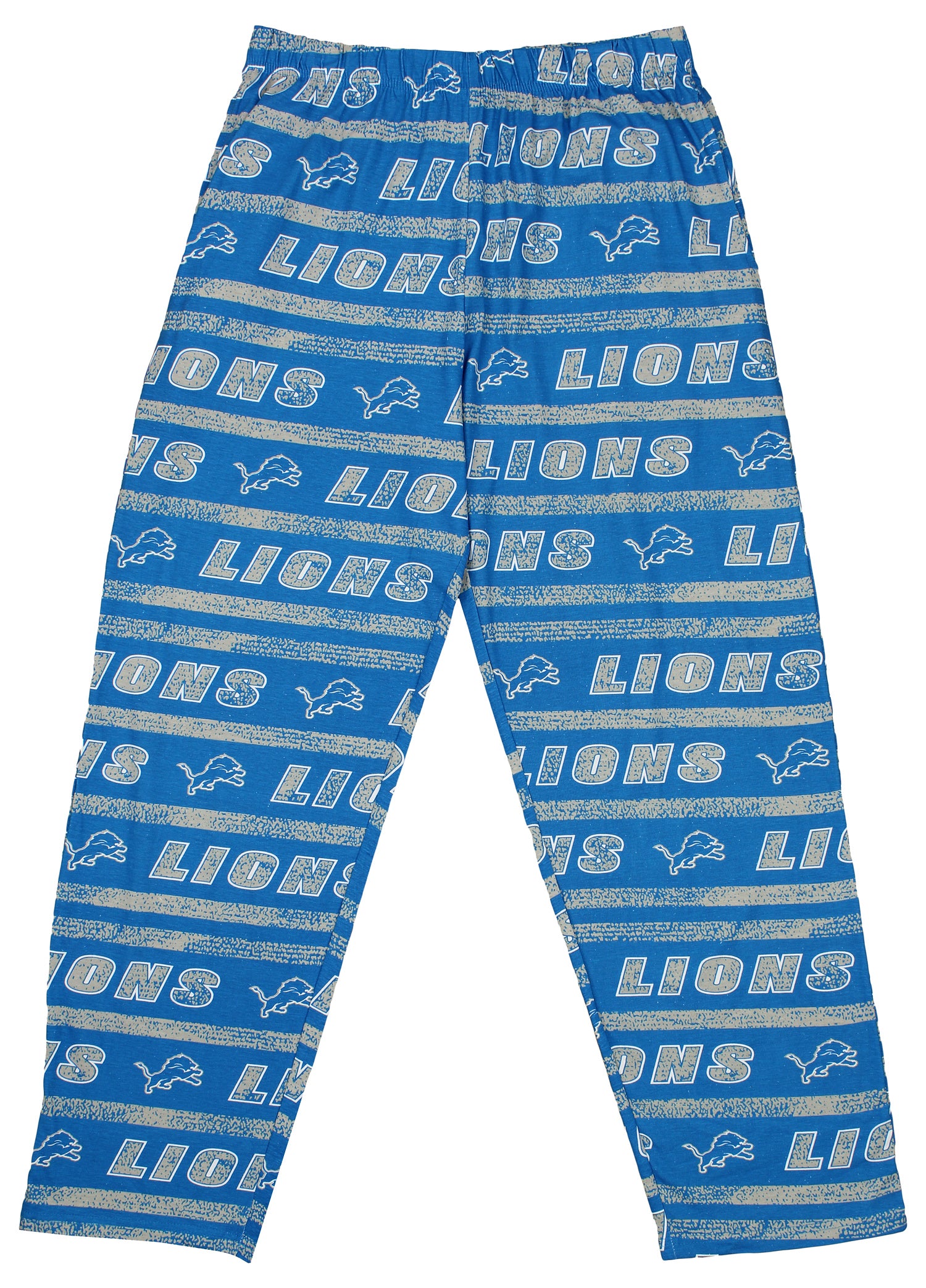 Zubaz NFL Men's Detroit Lions Static Lines Comfy Lounge Pants