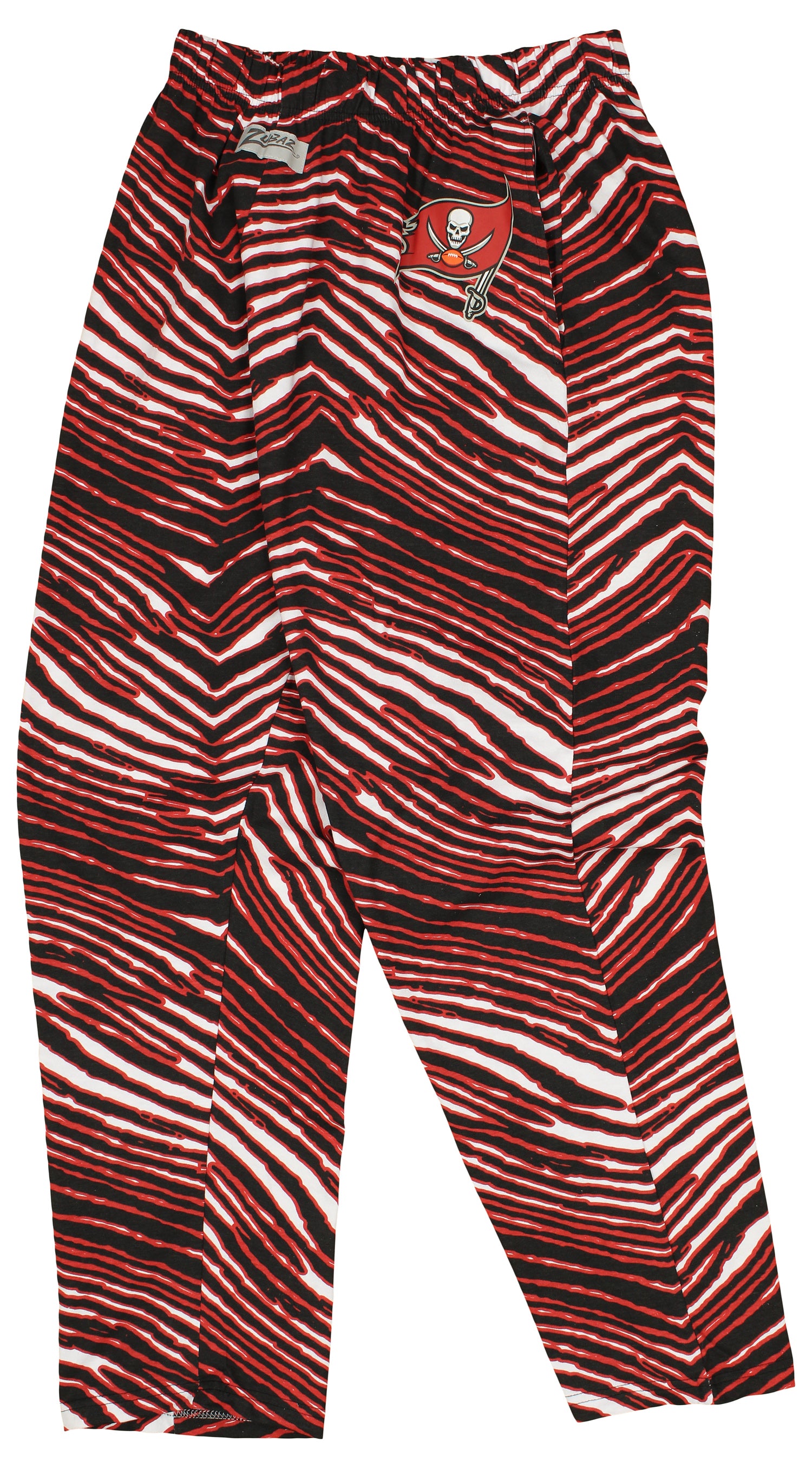 Zubaz Tampa Bay Buccaneers NFL Men's Zebra Left Hip Logo Lounge Pant