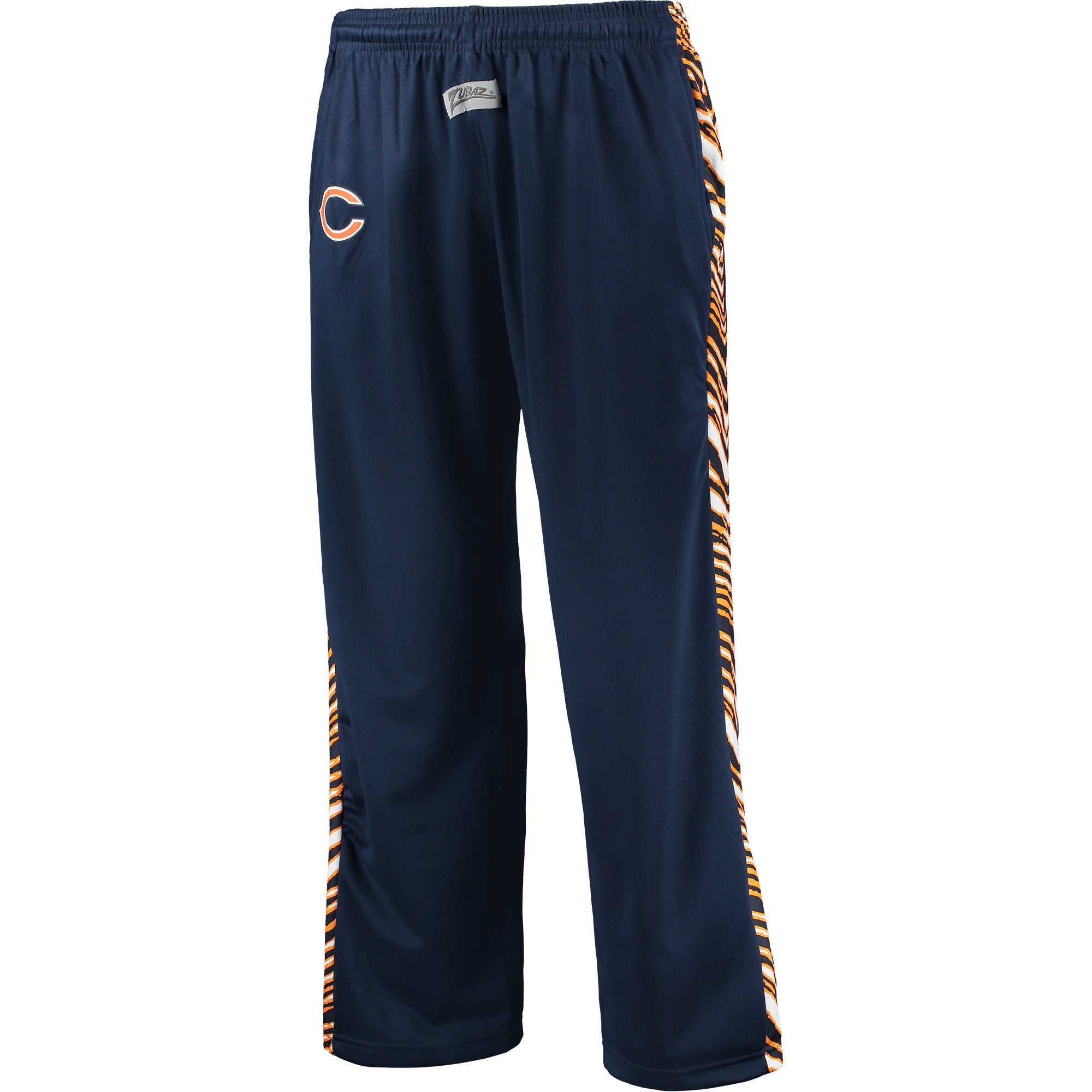 Zubaz NFL Men's Chicago Bears Zebra Accent NFL Stadium Pants