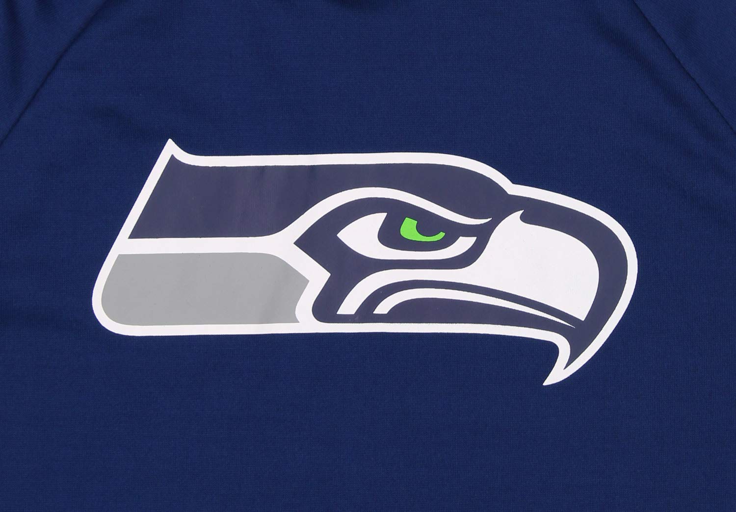 Zubaz NFL Seattle Seahawks Men's Lightweight Performance French Terry Hoodie