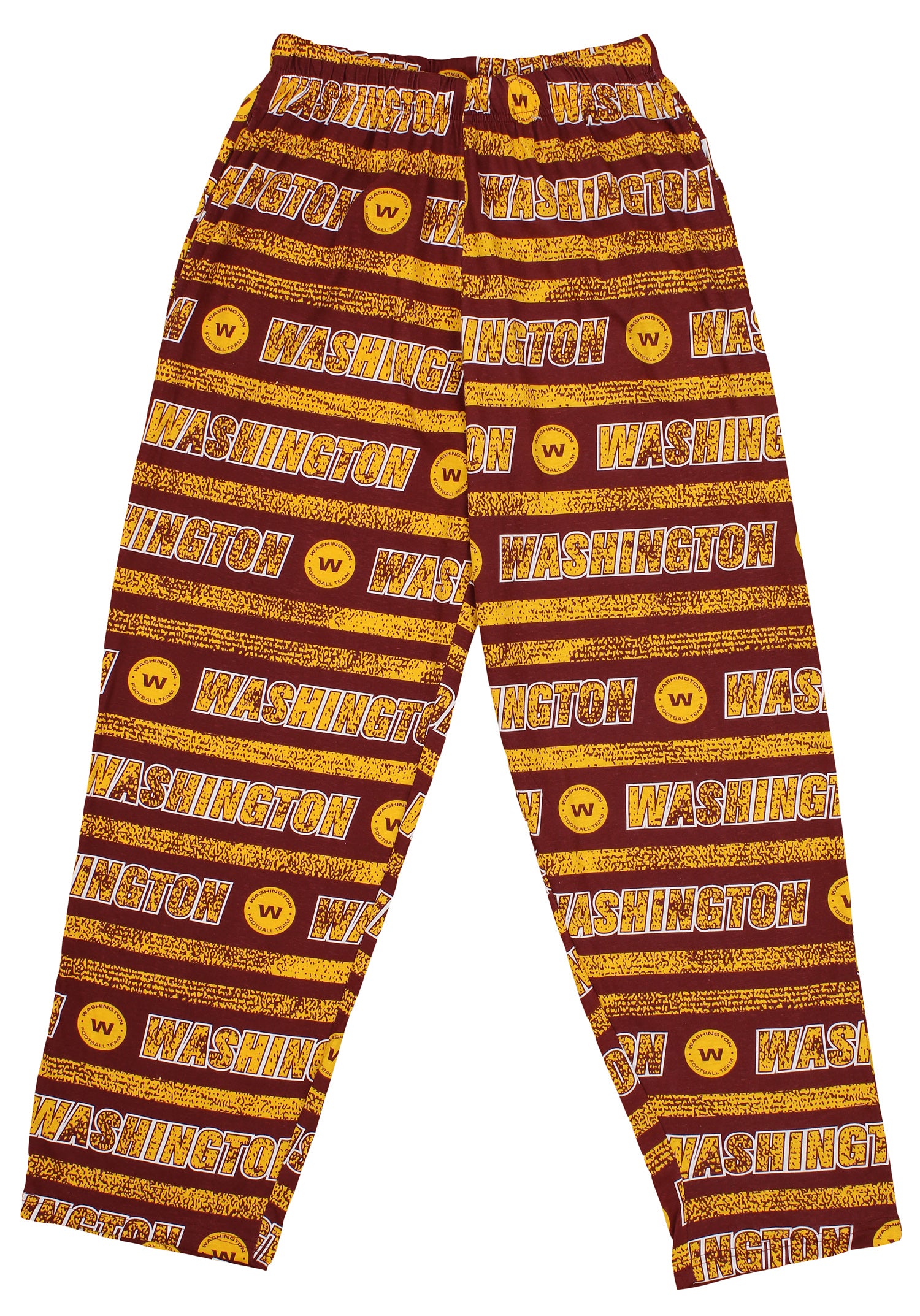 Zubaz NFL Men's Washington Football Team Static Lines Comfy Pants