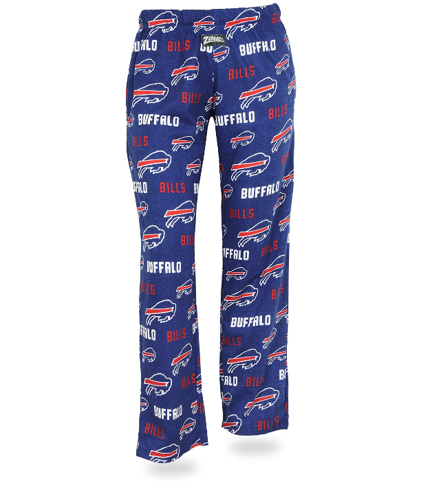 Zubaz NFL Women's Buffalo Bills Comfy Lounge Pants, Blue