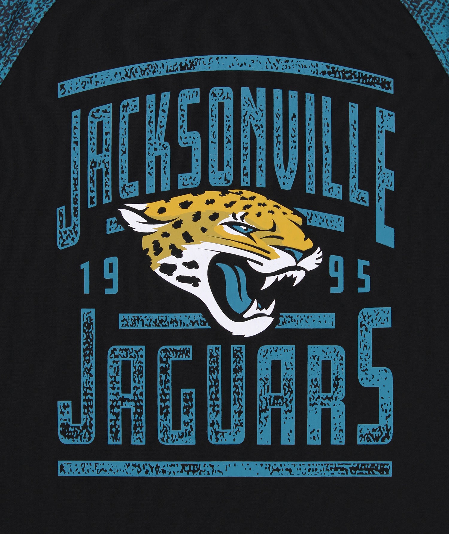 Zubaz NFL Men's Jacksonville Jaguars Light Weight Pullover Hoodie with Static Sleeves