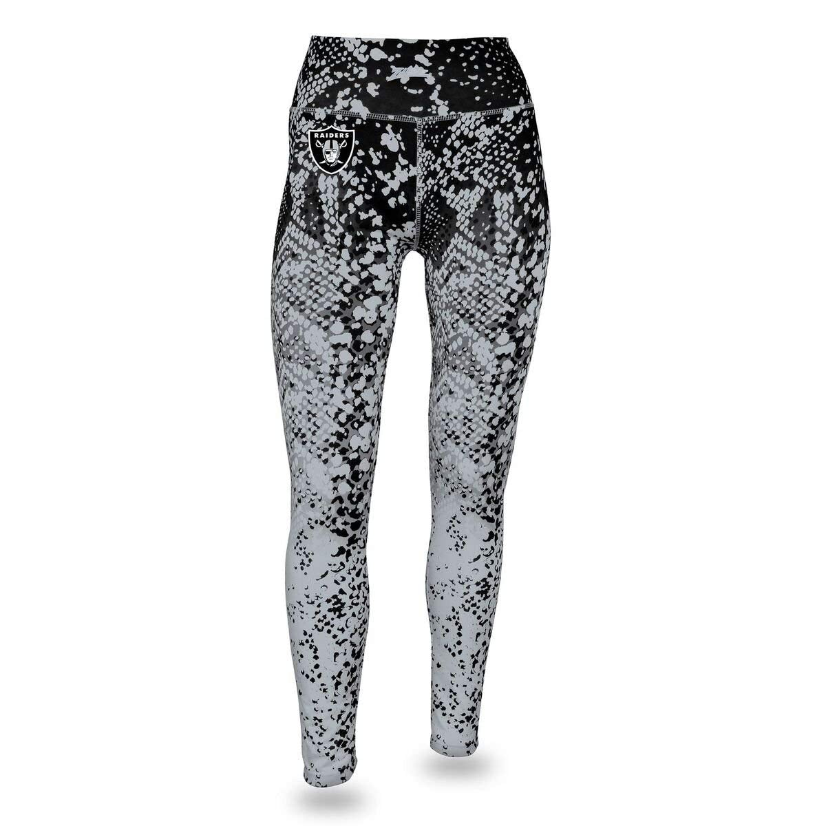 Zubaz NFL Women's Zubaz Oakland Raiders Logo Leggings