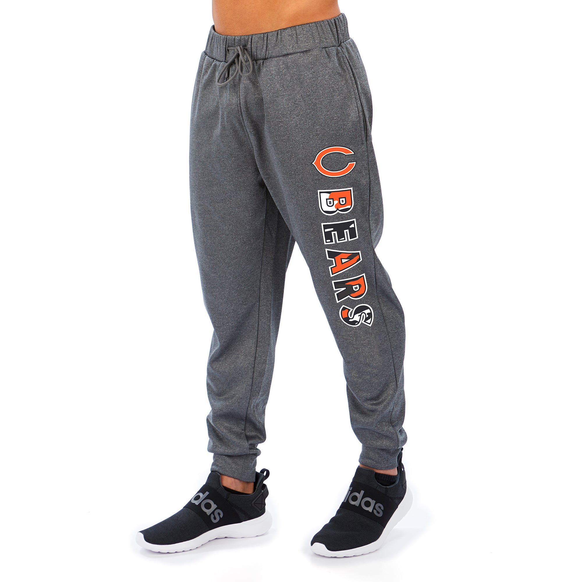 Zubaz NFL Men's Chicago Bears Gameday Camo Wordmark Jogger Pants