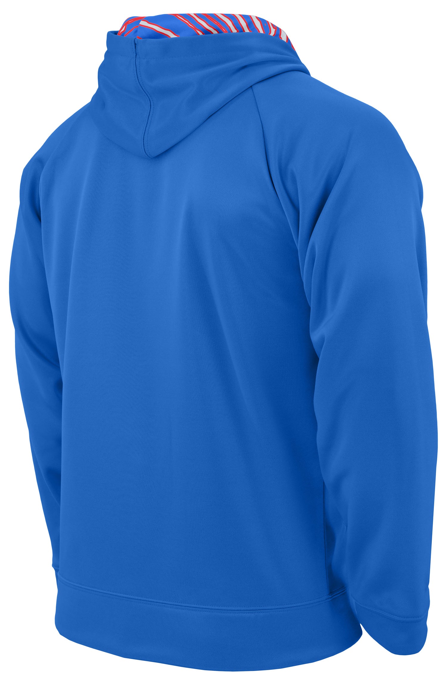 Zubaz NFL Men's Team Name and Logo Full Zip Hoodie Buffalo