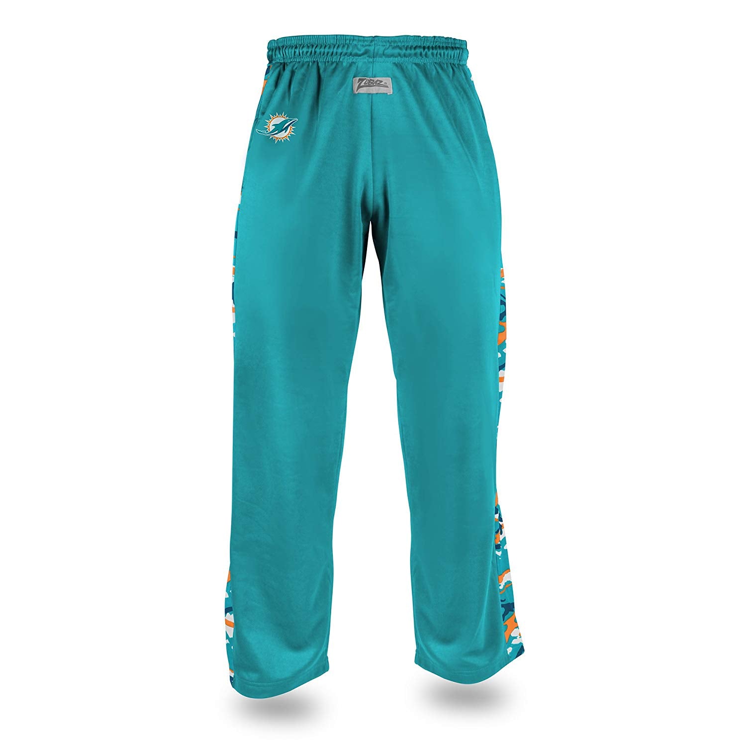 Zubaz Men's NFL Miami Dolphins Camo Print Stadium Pants