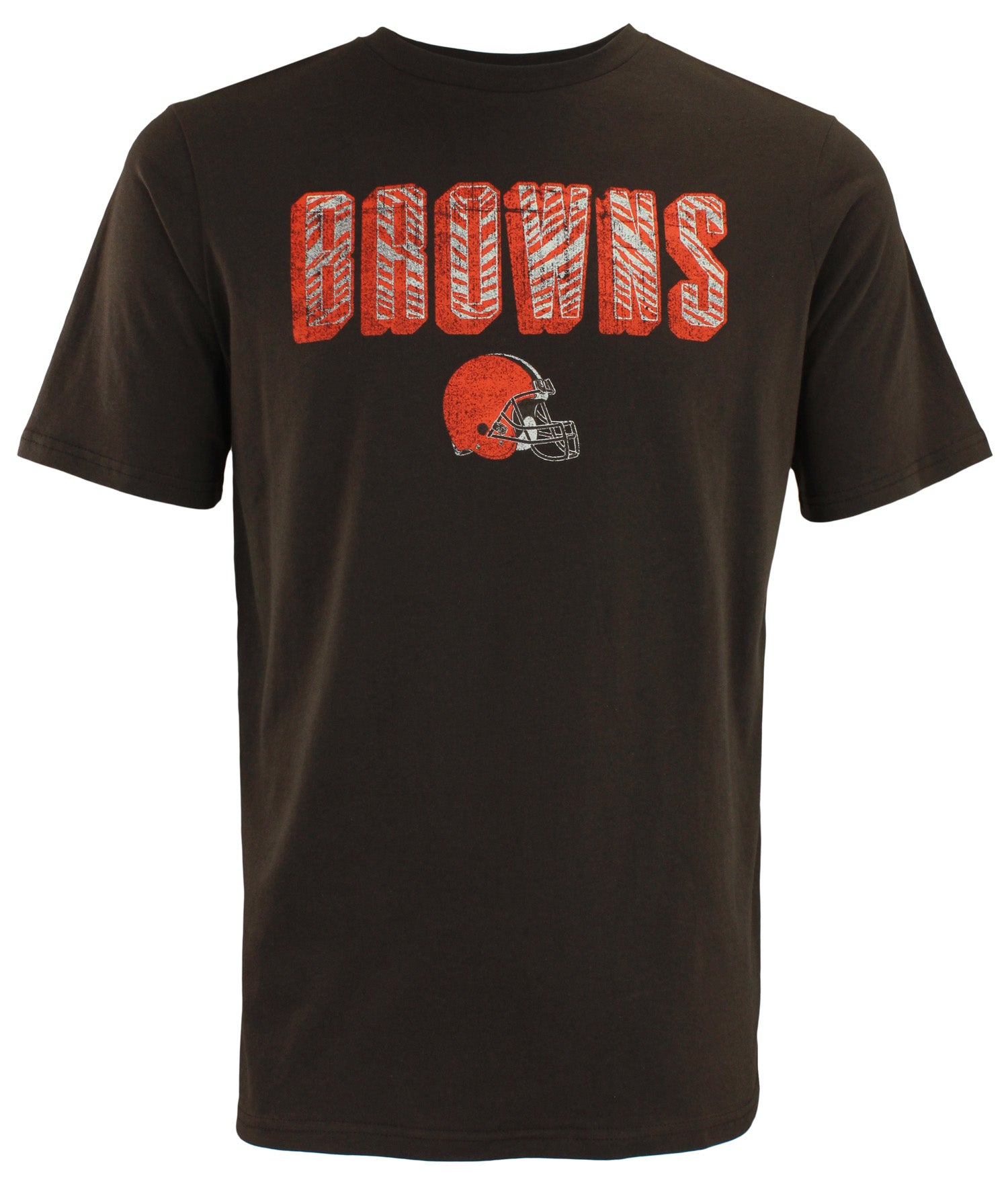 Zubaz NFL Men's Cleveland Browns Short Sleeve Zeb Graphic T-Shirt