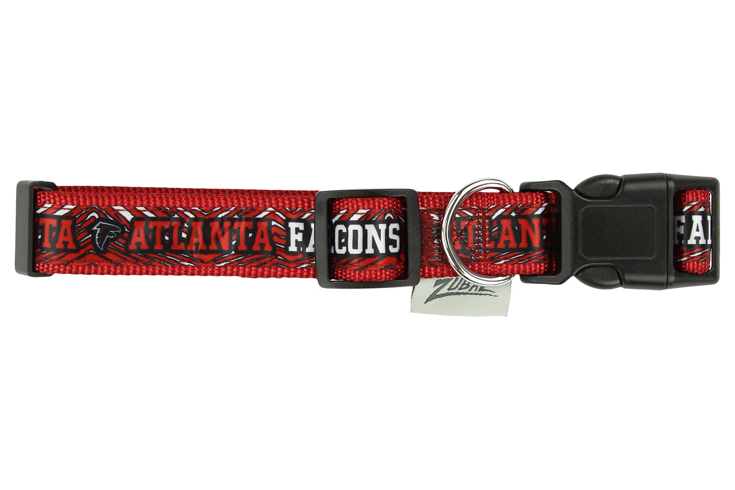 Zubaz X Pets First NFL Atlanta Falcons Team Adjustable Dog Collar