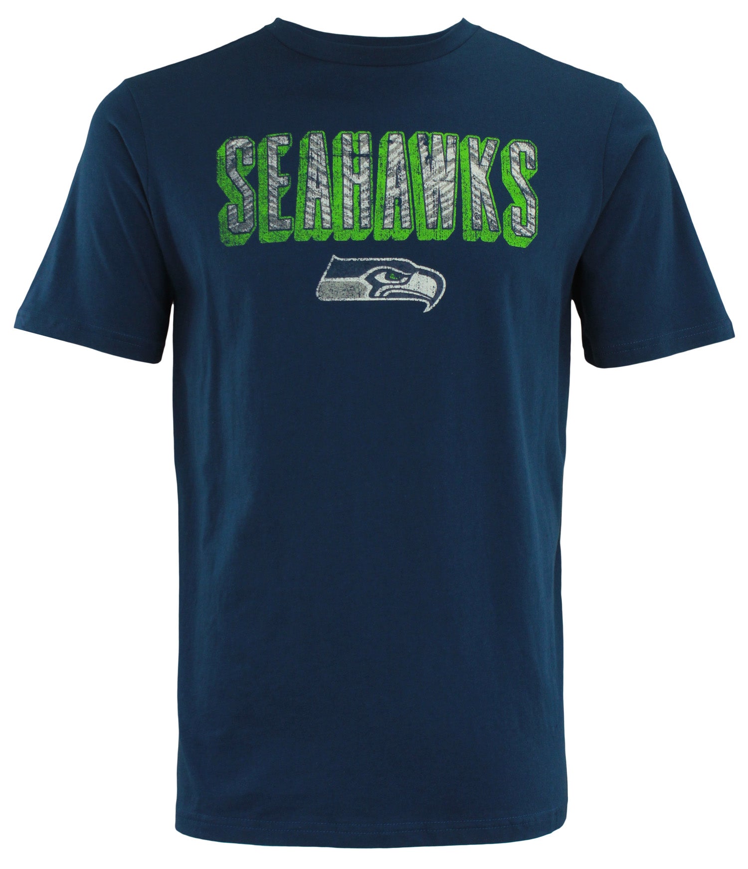 Zubaz NFL Men's Seattle Seahawks Short Sleeve Zeb Graphic T-Shirt