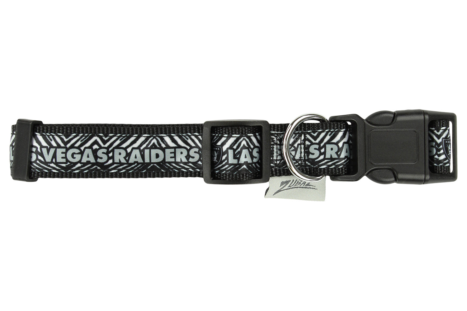 Zubaz X Pets First NFL Las Vegas Raiders Team Adjustable Dog Collar