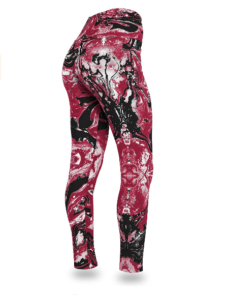 Zubaz NFL Women's Arizona Cardinals Team Swirl Leggings