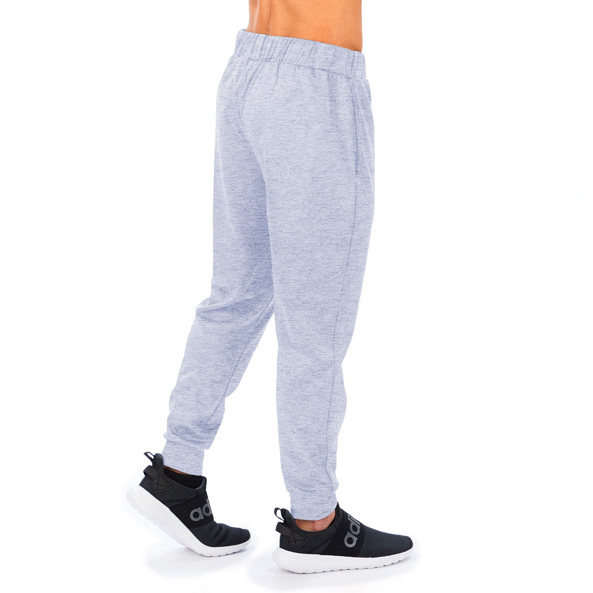 Zubaz Men's NFL Cincinnati Bengals Heather Gray Jogger with Camo Lines Graphic