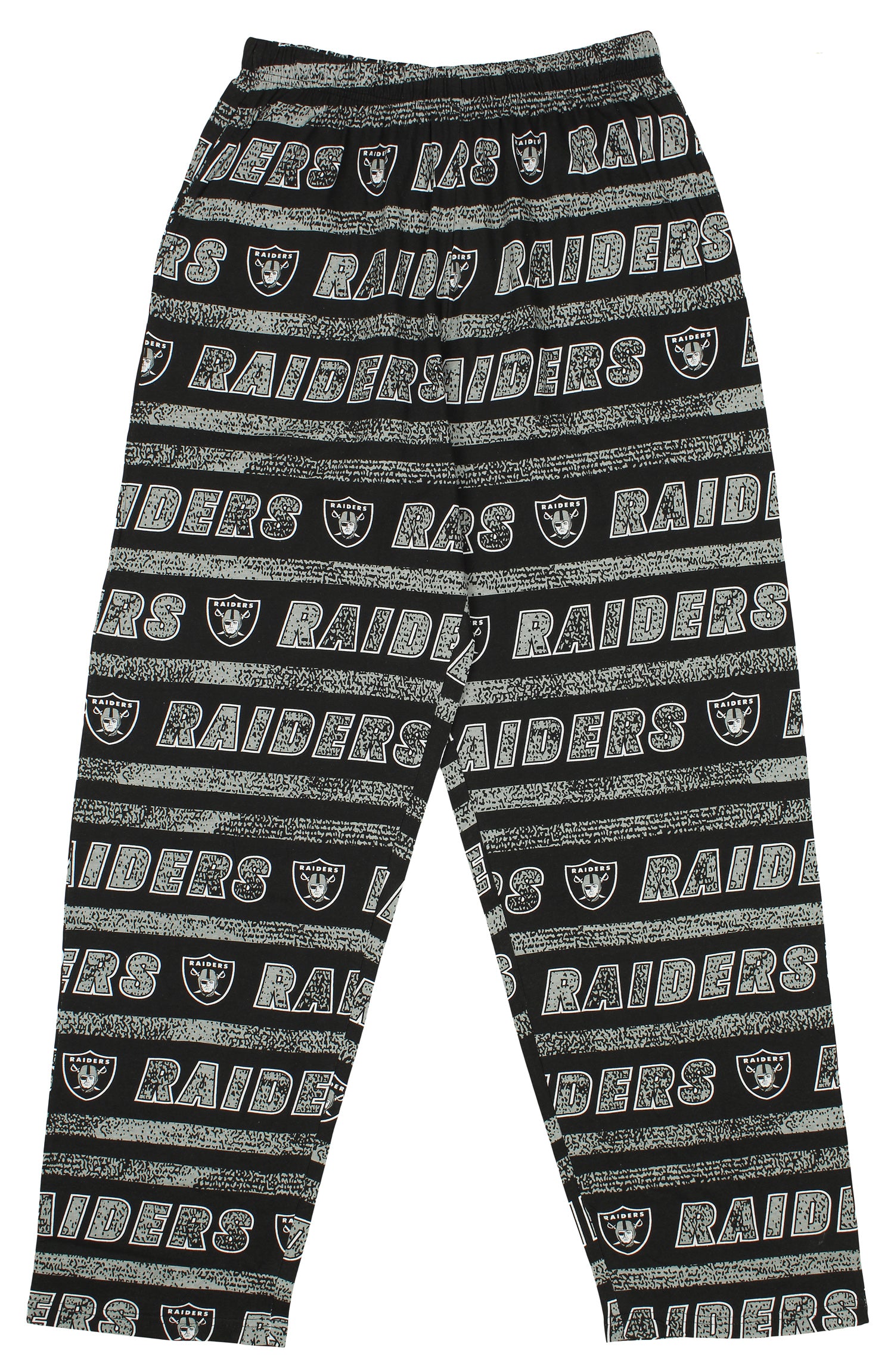 Zubaz NFL Men's Las Vegas Raiders Static Lines Comfy Pants