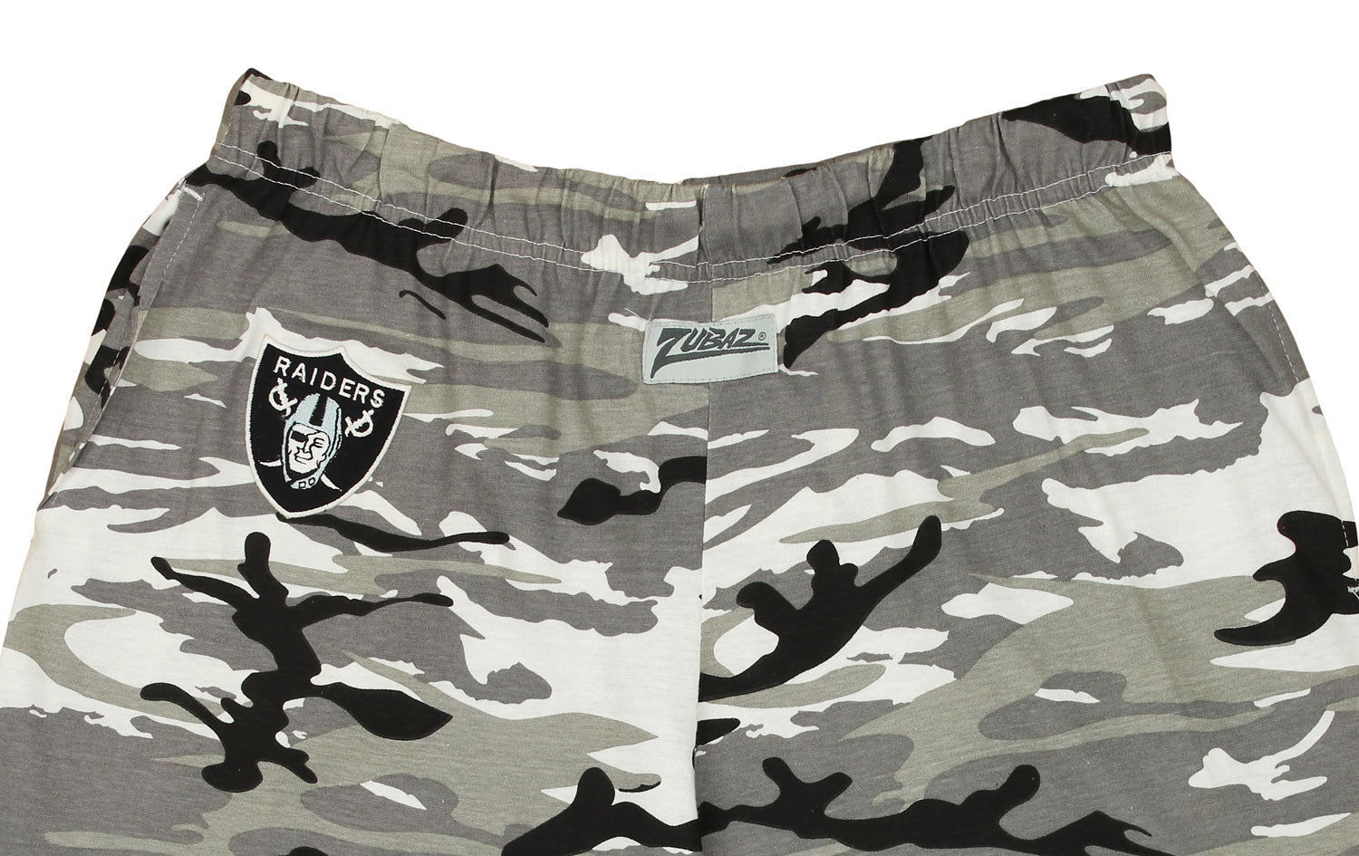 Zubaz NFL Football Men's Oakland Raiders Camo Pants