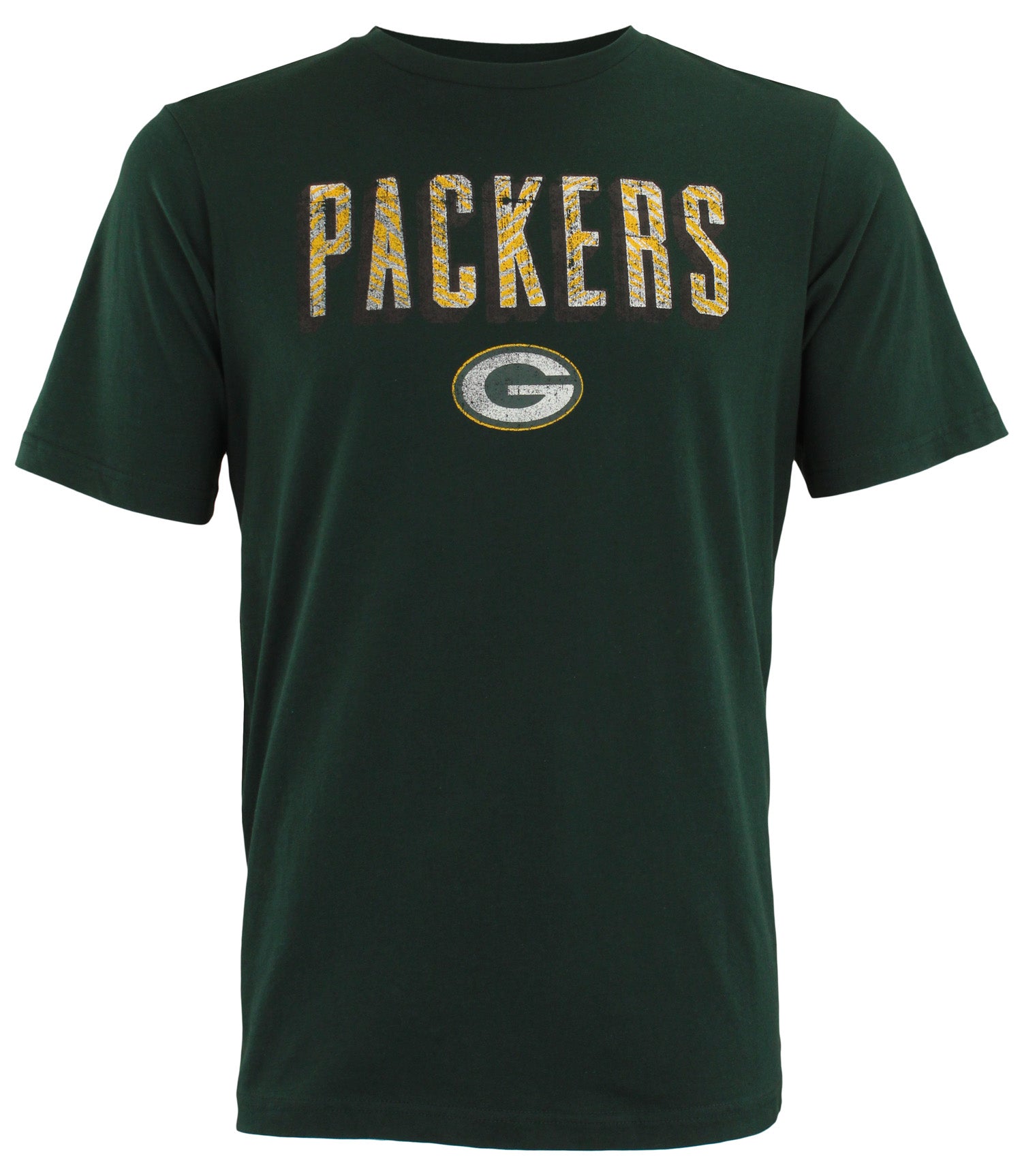 Zubaz NFL Men's Green Bay Packers Short Sleeve Zeb Graphic T-Shirt