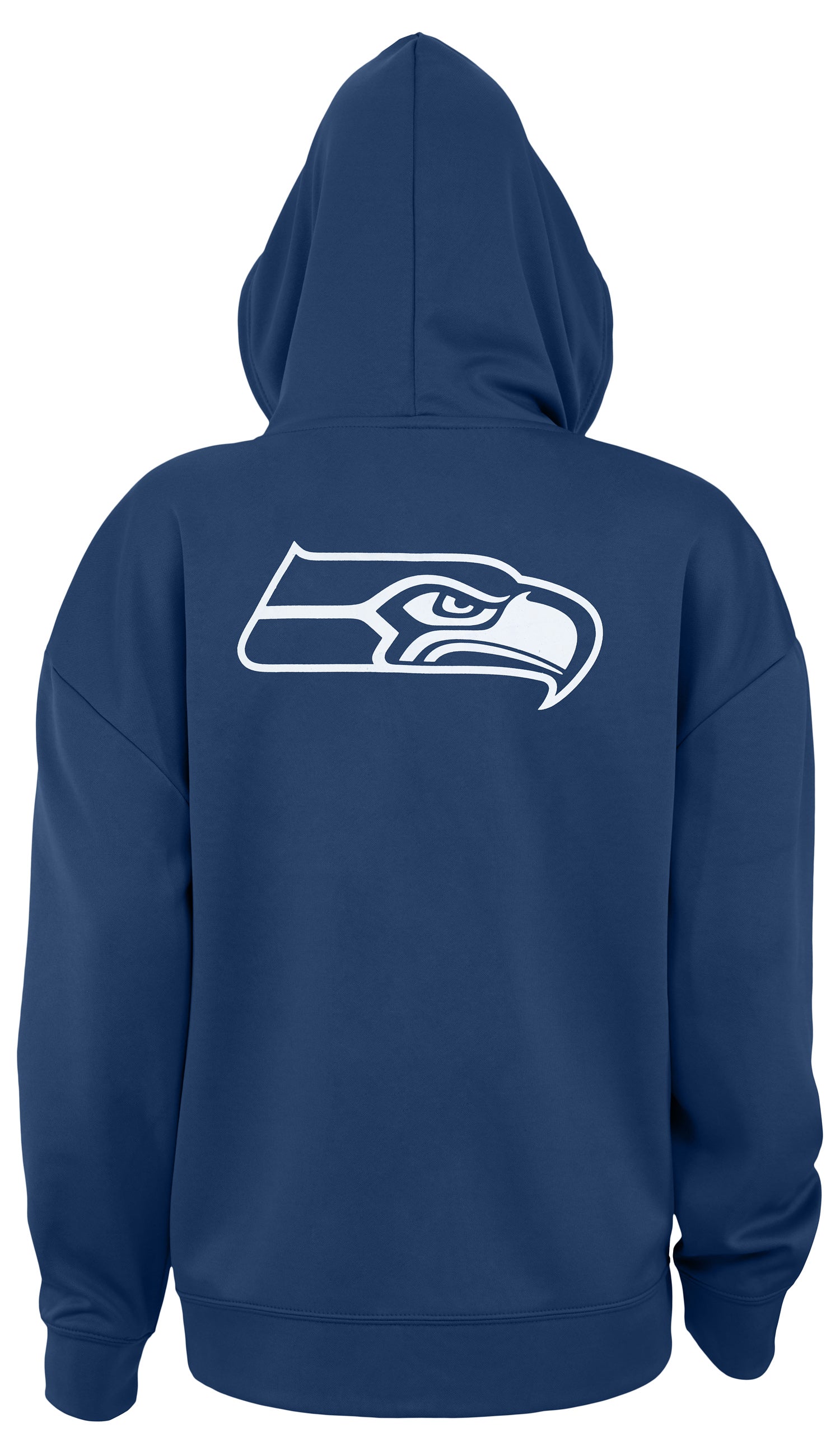 Zubaz NFL Women's Standard Full Zip Hoodie Seattle Seahawks