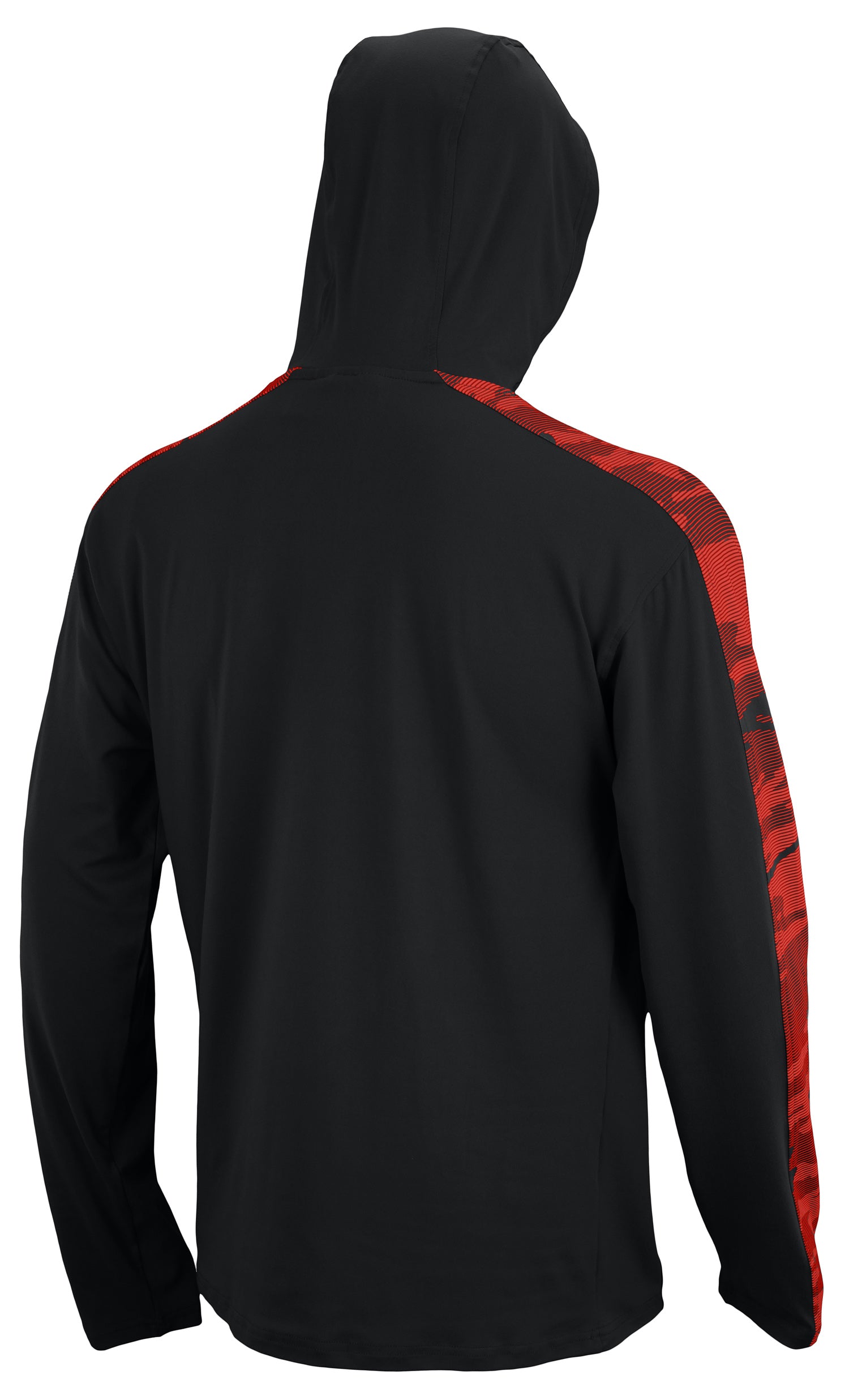 Zubaz NFL Men's Atlanta Falcons Elevated Lightweight Hoodie W/ Camo Accents