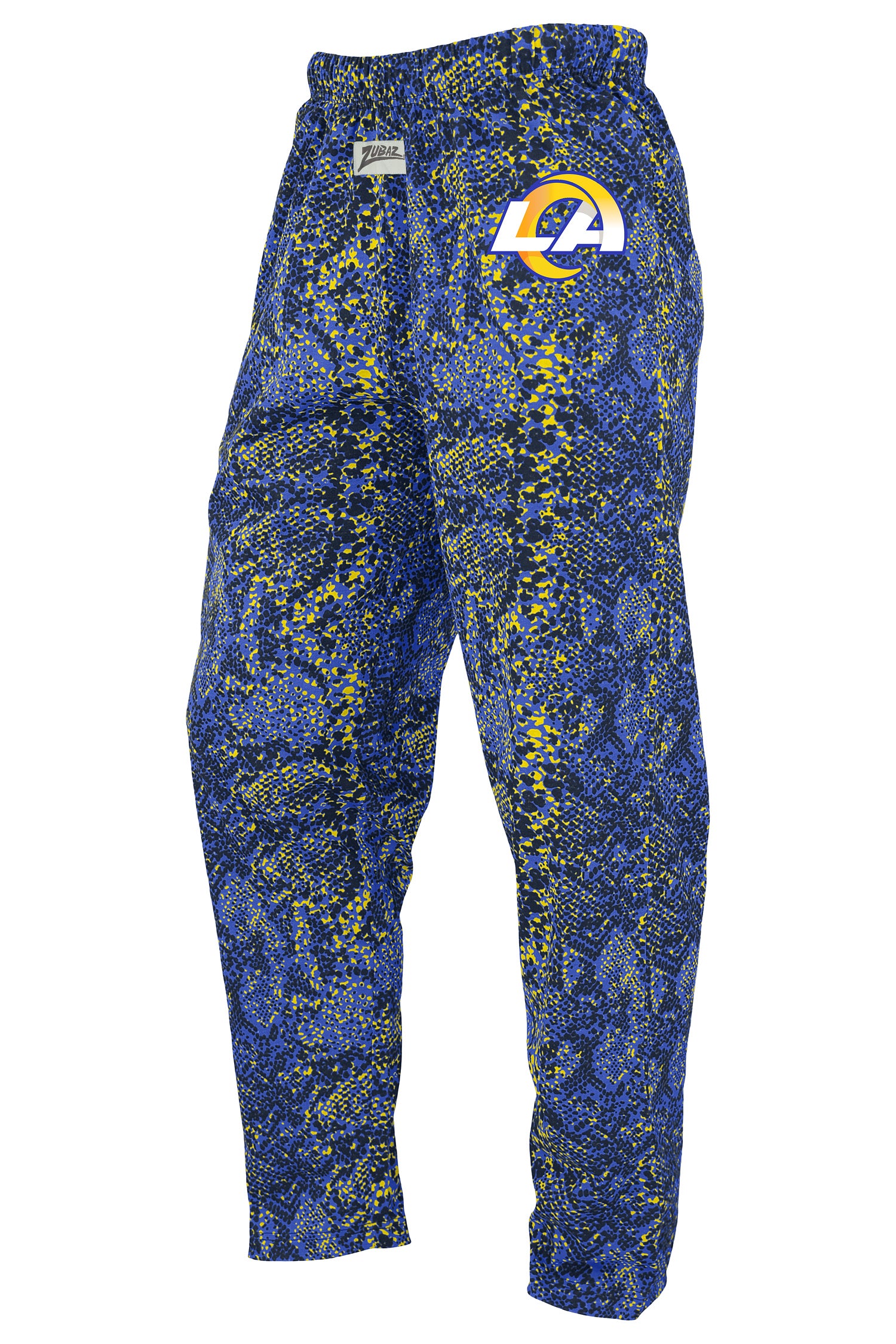 Zubaz NFL Unisex Z88 Post Pant, Los Angeles Rams