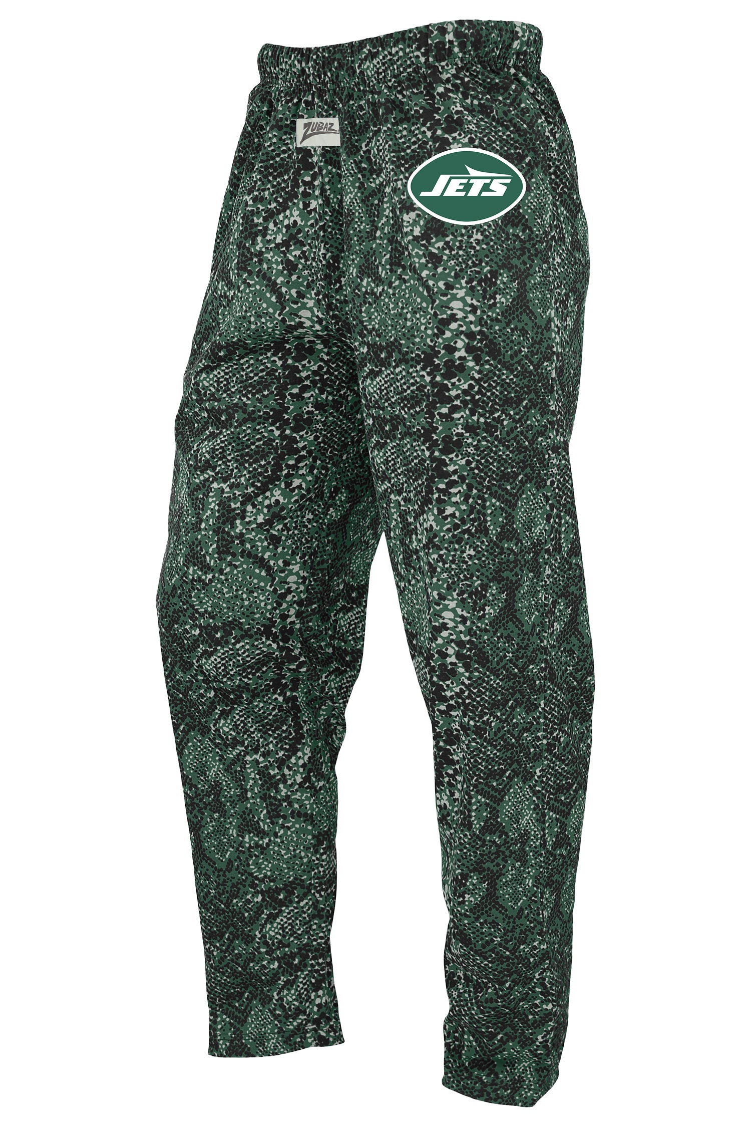 Zubaz NFL Unisex Z88 Post Pant, New York Jets