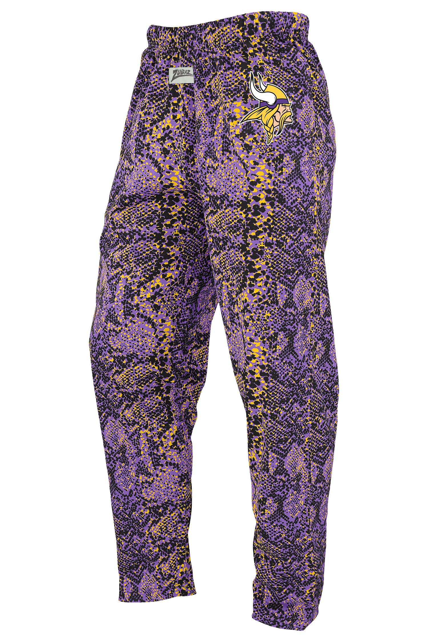 Zubaz NFL Unisex Z88 Post Pant, Minnesota Vikings