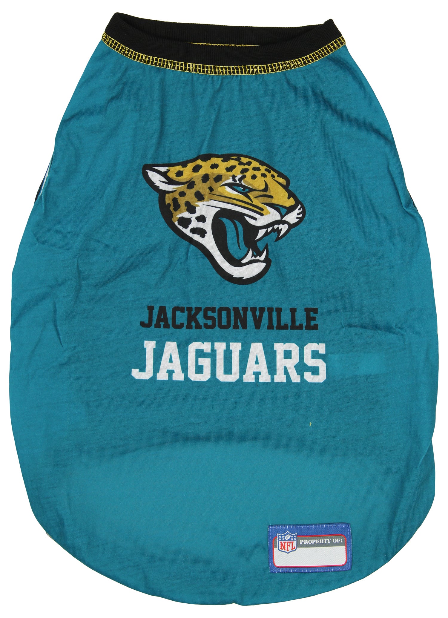 Zubaz X Pets First NFL Jacksonville Jaguars Team Pet T-Shirt For Dogs