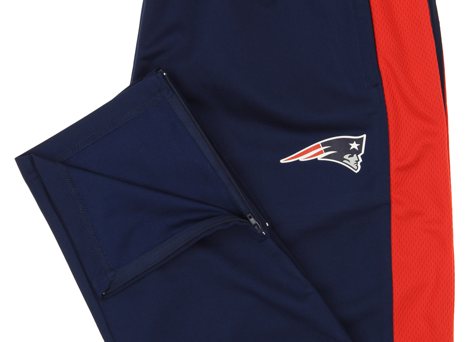 Zubaz NFL Football Men's New England Patriots Athletic Track Pant