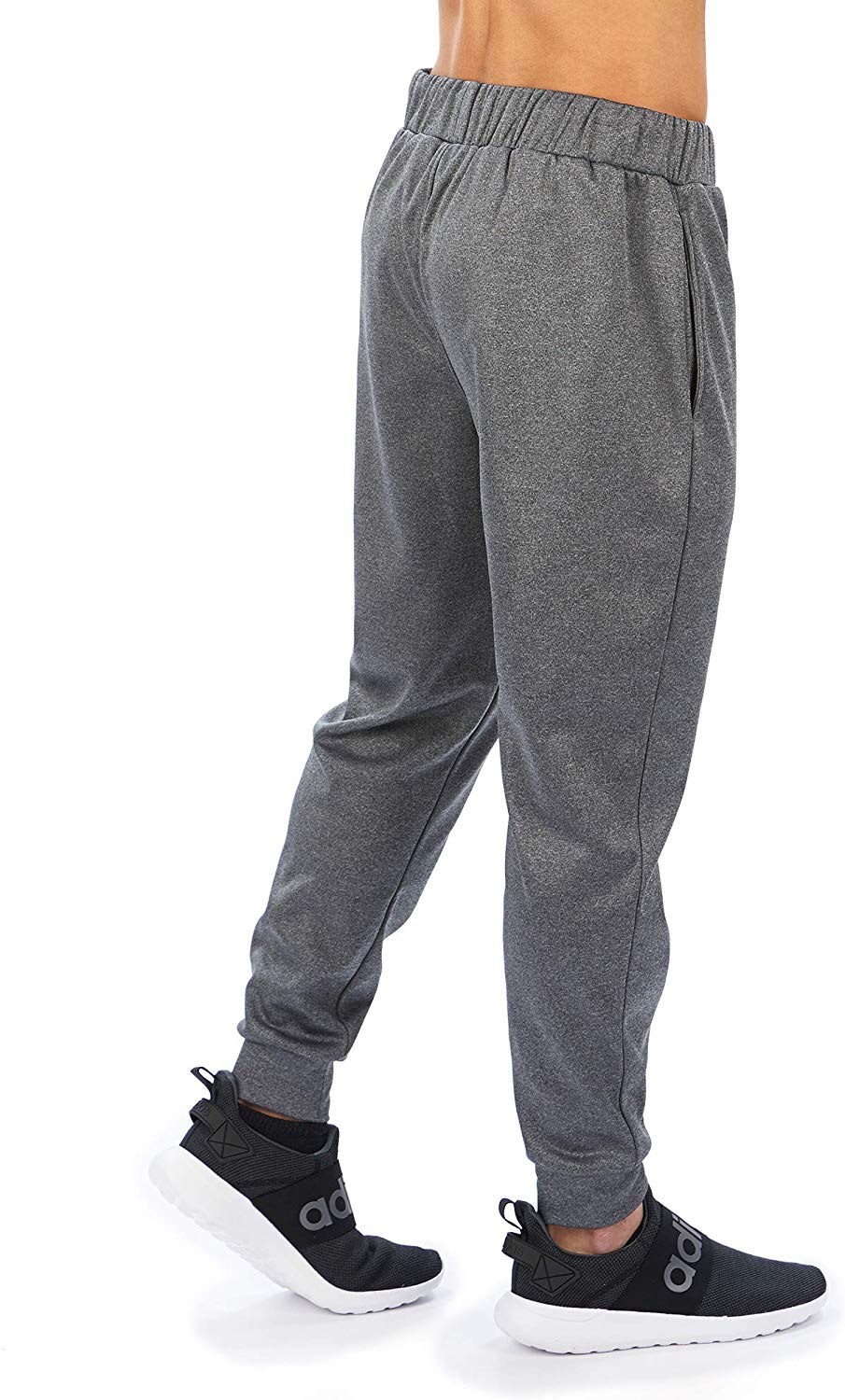 Zubaz NFL Football Men’s Oakland Raiders Gameday Zebra Wordmark Poly Fleece Jogger Pant