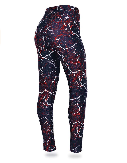 Zubaz NFL Women's Houston Texans Marble Leggings