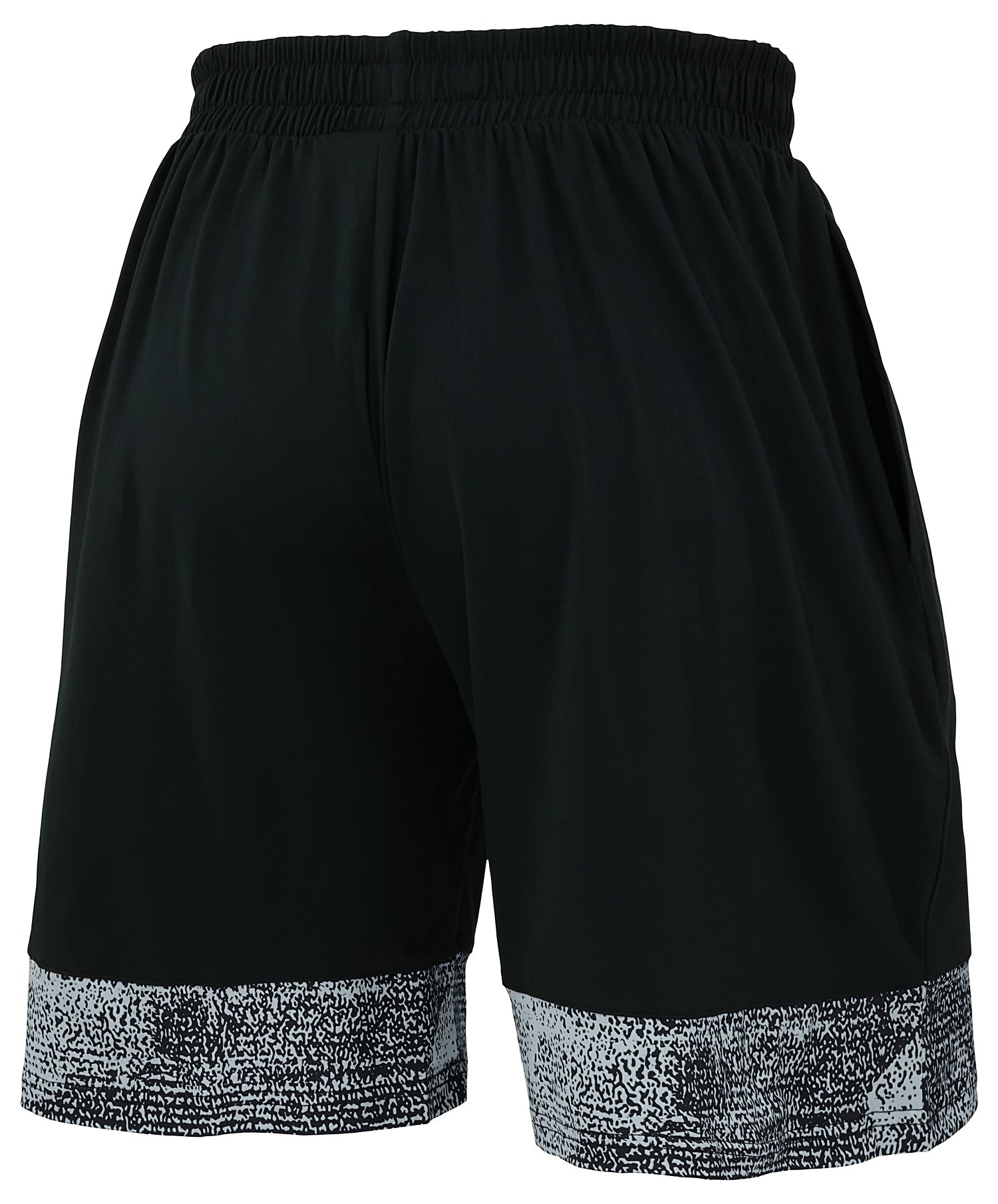 Zubaz NFL Men's Slider Short with Static Bottom Las Vegas Raiders