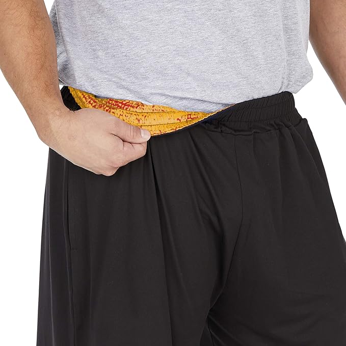 Zubaz NFL Men's Slider Short with Static Bottom Kansas City Chiefs