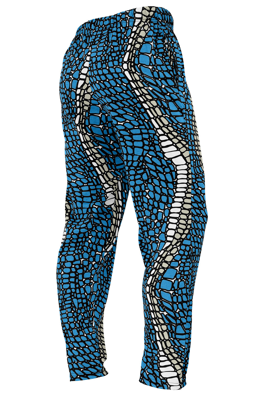 Zubaz NFL Adult Unisex Z88 Embroidered Gator 3 Color Pants, Detroit Lions