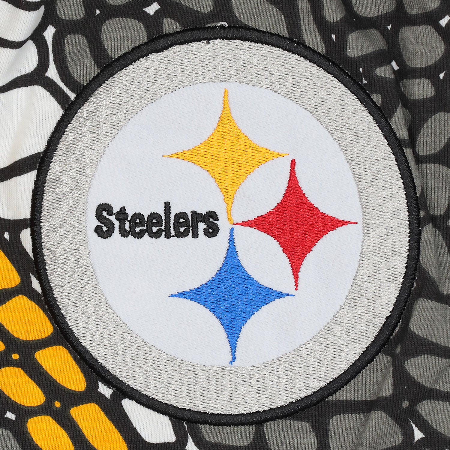 Zubaz NFL Adult Unisex Z88 Embroidered Gator 3 Color Pants, Pittsburgh Steelers