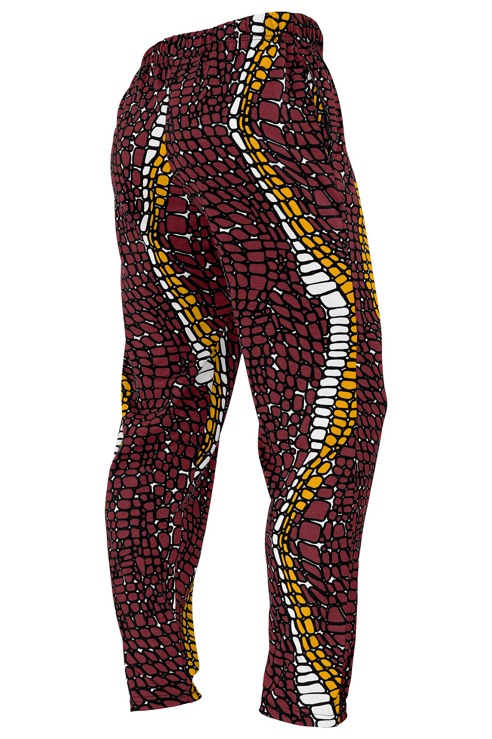 Zubaz NFL Adult Unisex Z88 Embroidered Gator 3 Color Pants, Washington Commanders