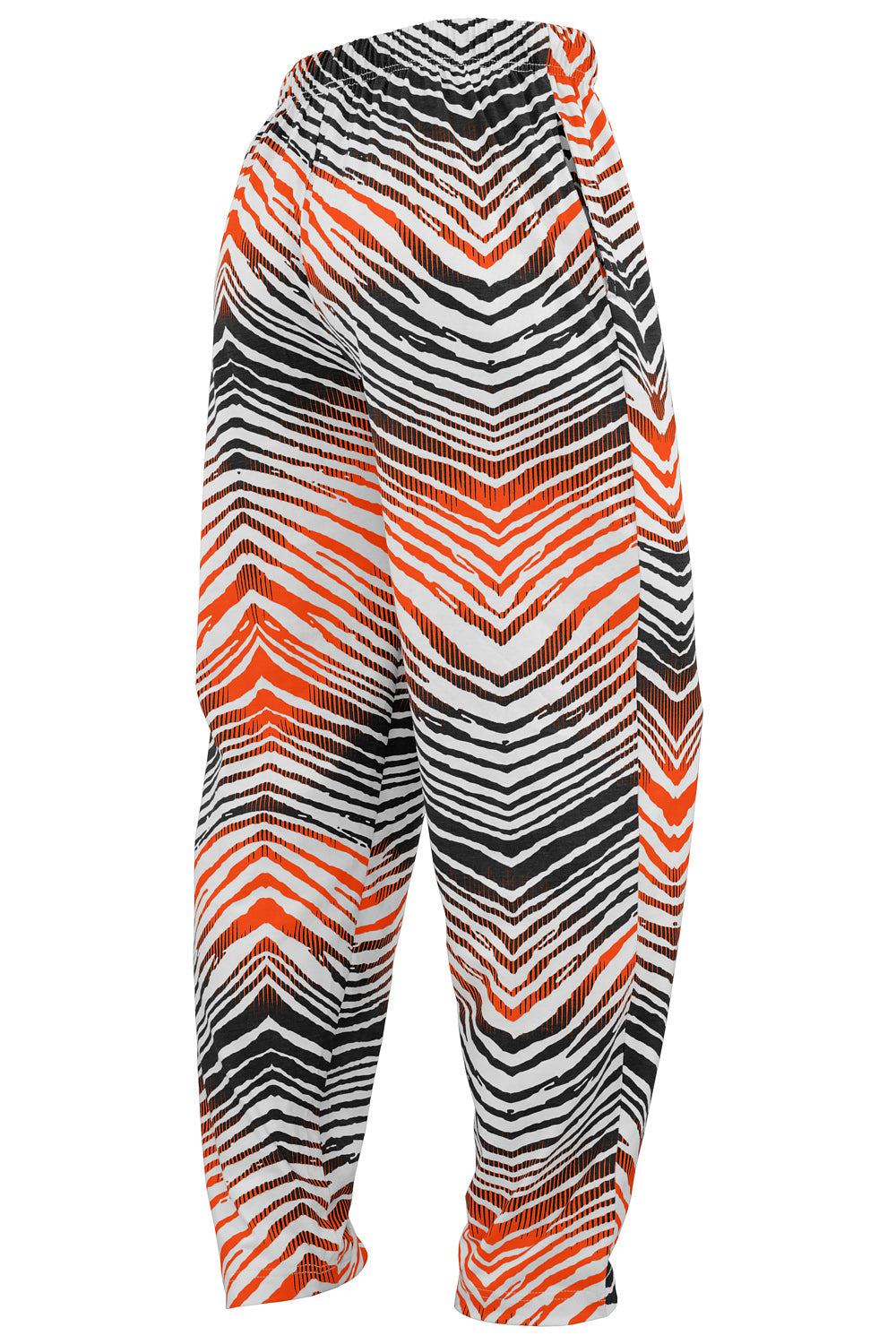 Zubaz NFL Adult Unisex Z88 Embroidered Zebra Ombre TMC Pants, Cincinnati Bengals